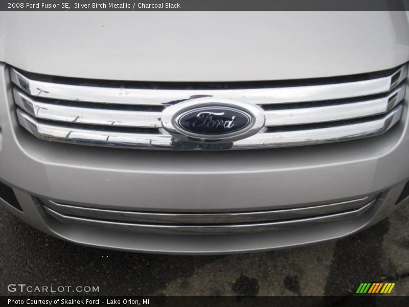 Silver Birch Metallic / Charcoal Black 2008 Ford Fusion SE