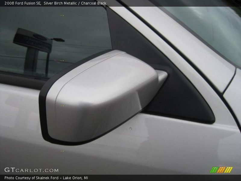Silver Birch Metallic / Charcoal Black 2008 Ford Fusion SE