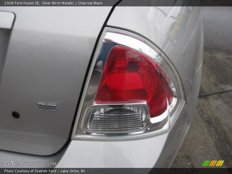 Silver Birch Metallic / Charcoal Black 2008 Ford Fusion SE