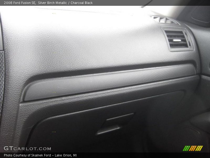Silver Birch Metallic / Charcoal Black 2008 Ford Fusion SE