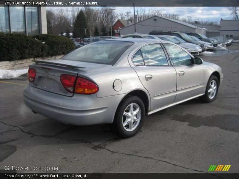 Silvermist / Neutral 2000 Oldsmobile Alero GL Sedan