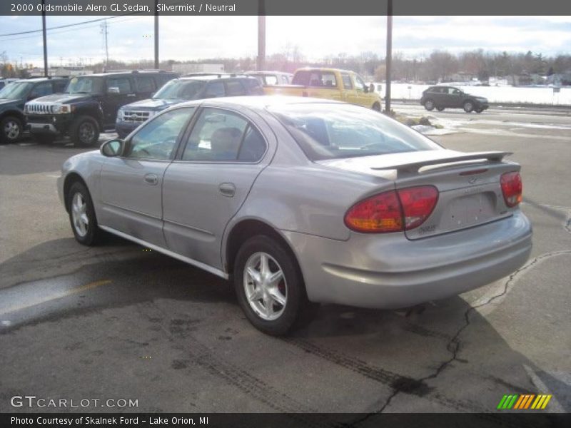 Silvermist / Neutral 2000 Oldsmobile Alero GL Sedan