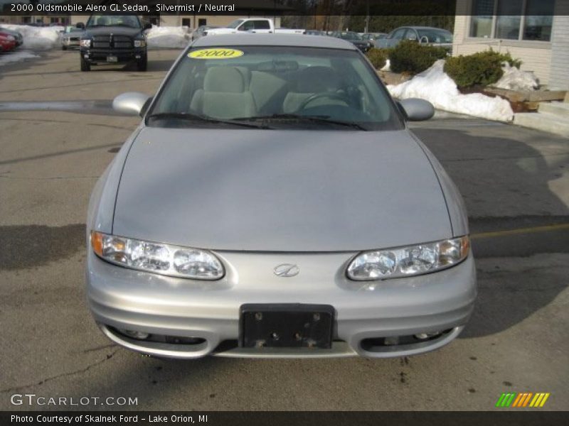 Silvermist / Neutral 2000 Oldsmobile Alero GL Sedan