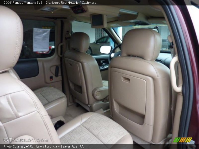 Cranberry Red Metallic / Cashmere 2006 Pontiac Montana SV6