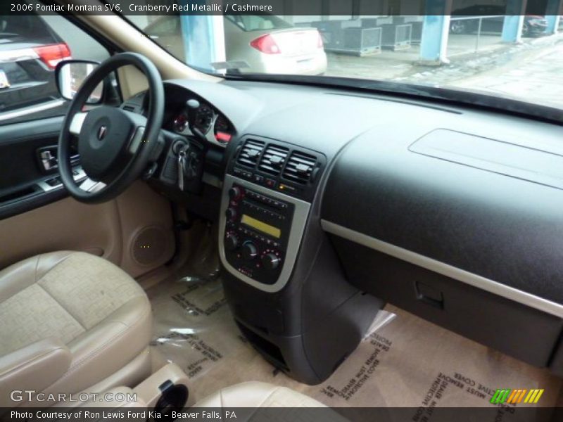 Cranberry Red Metallic / Cashmere 2006 Pontiac Montana SV6