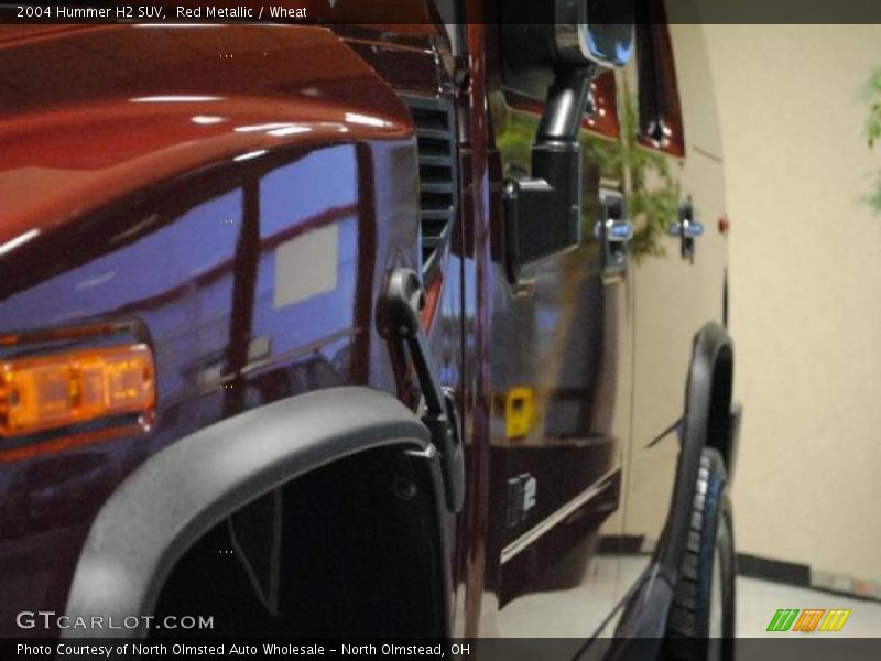 Red Metallic / Wheat 2004 Hummer H2 SUV