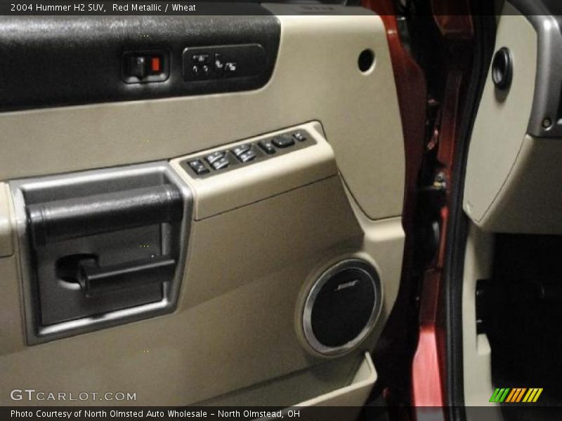 Red Metallic / Wheat 2004 Hummer H2 SUV