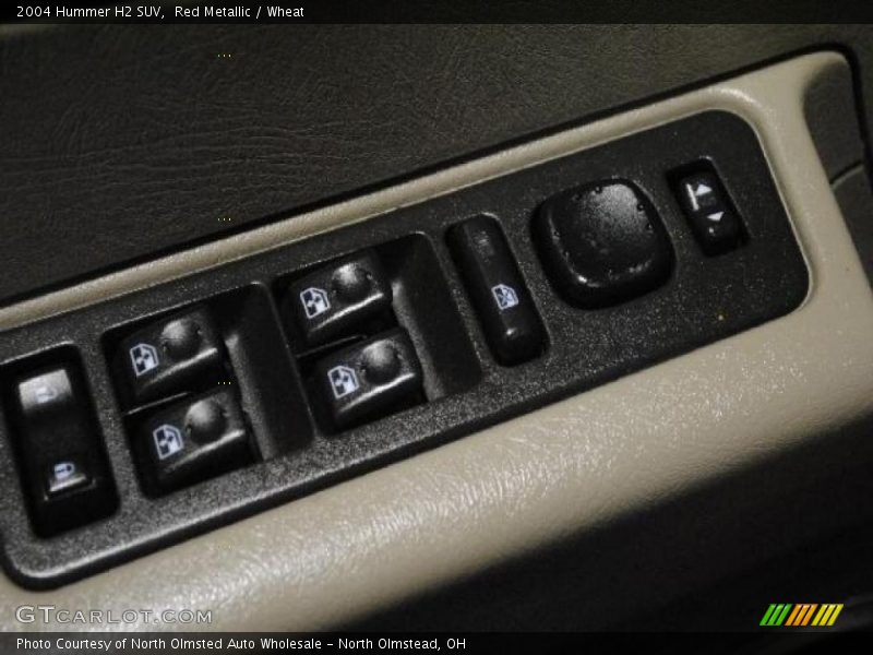 Red Metallic / Wheat 2004 Hummer H2 SUV