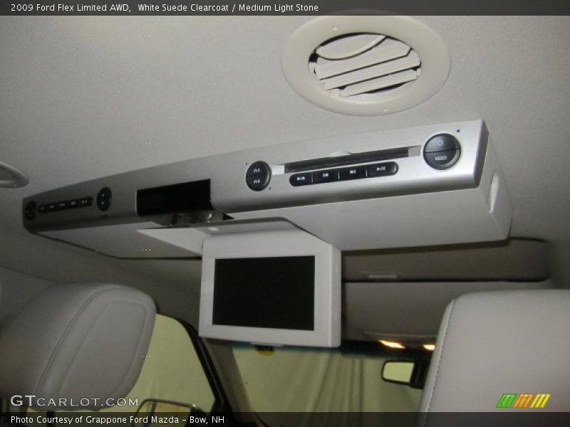 White Suede Clearcoat / Medium Light Stone 2009 Ford Flex Limited AWD