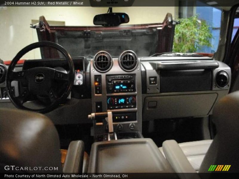 Red Metallic / Wheat 2004 Hummer H2 SUV