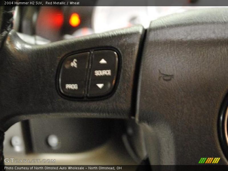 Red Metallic / Wheat 2004 Hummer H2 SUV