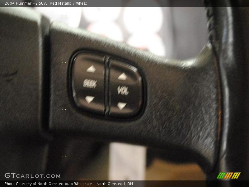 Red Metallic / Wheat 2004 Hummer H2 SUV