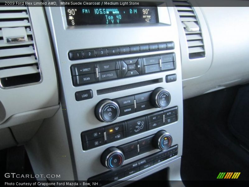 White Suede Clearcoat / Medium Light Stone 2009 Ford Flex Limited AWD
