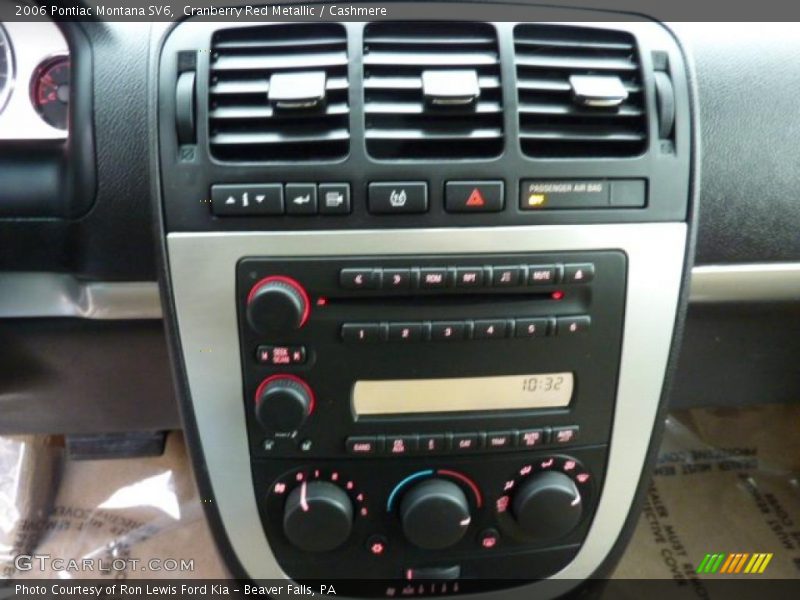 Cranberry Red Metallic / Cashmere 2006 Pontiac Montana SV6