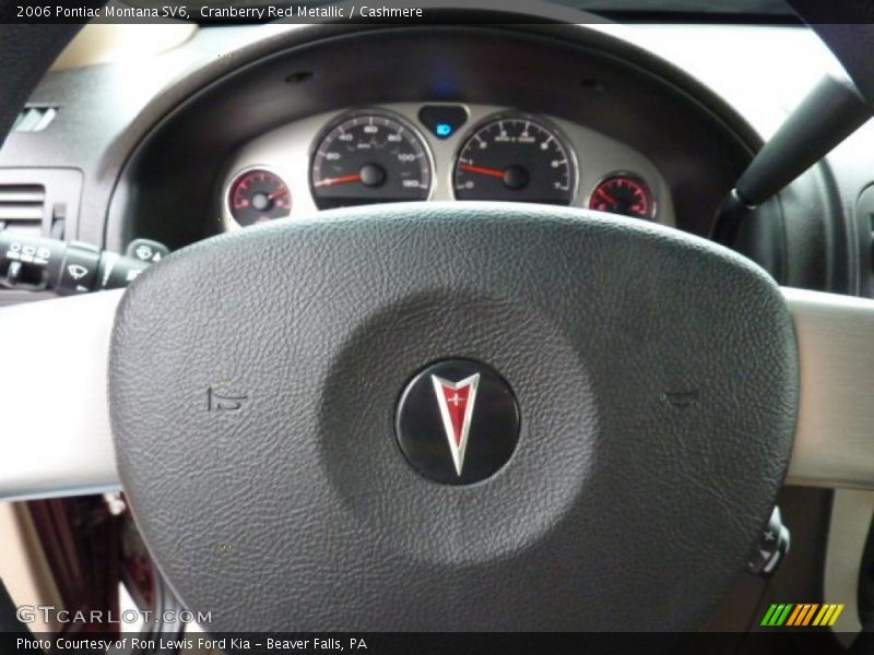 Cranberry Red Metallic / Cashmere 2006 Pontiac Montana SV6