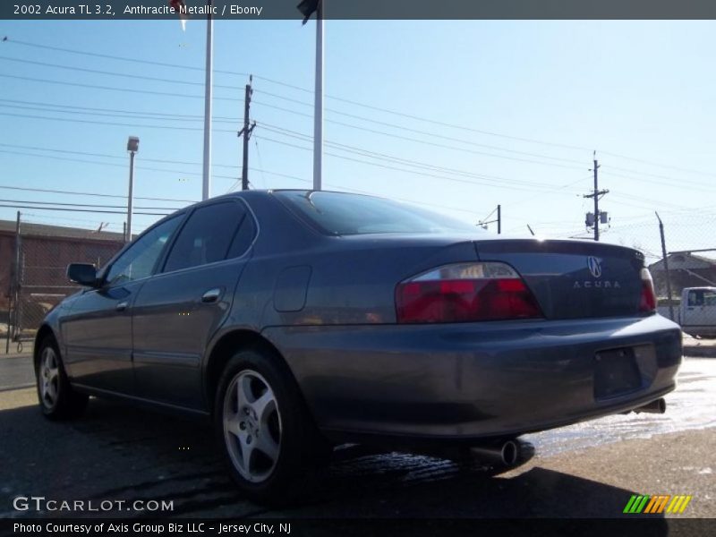 Anthracite Metallic / Ebony 2002 Acura TL 3.2
