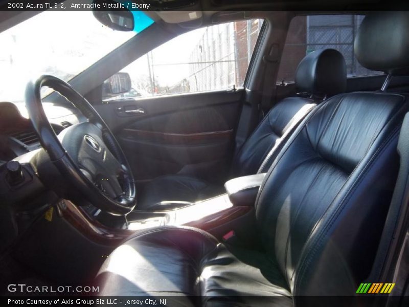 Anthracite Metallic / Ebony 2002 Acura TL 3.2