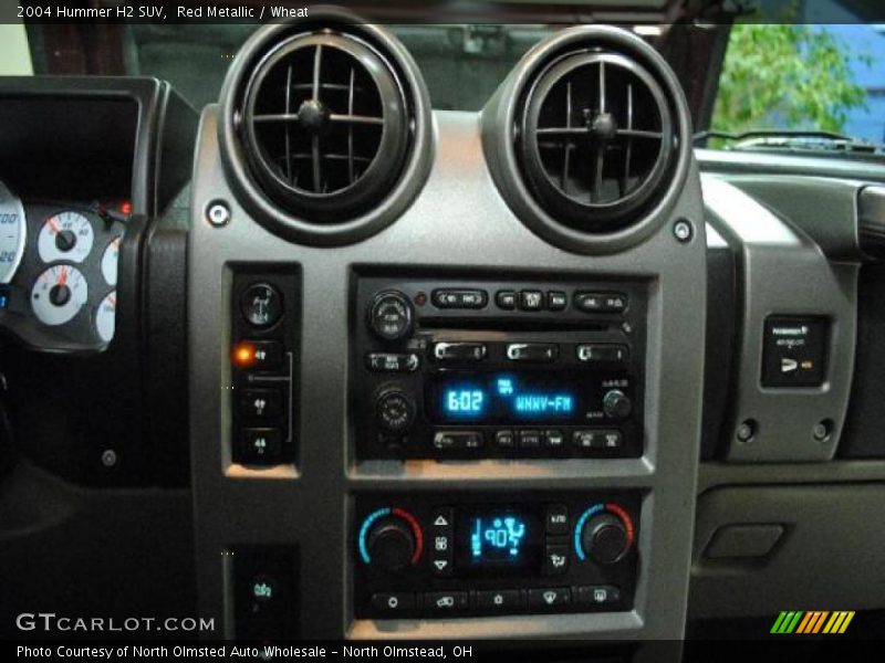 Red Metallic / Wheat 2004 Hummer H2 SUV