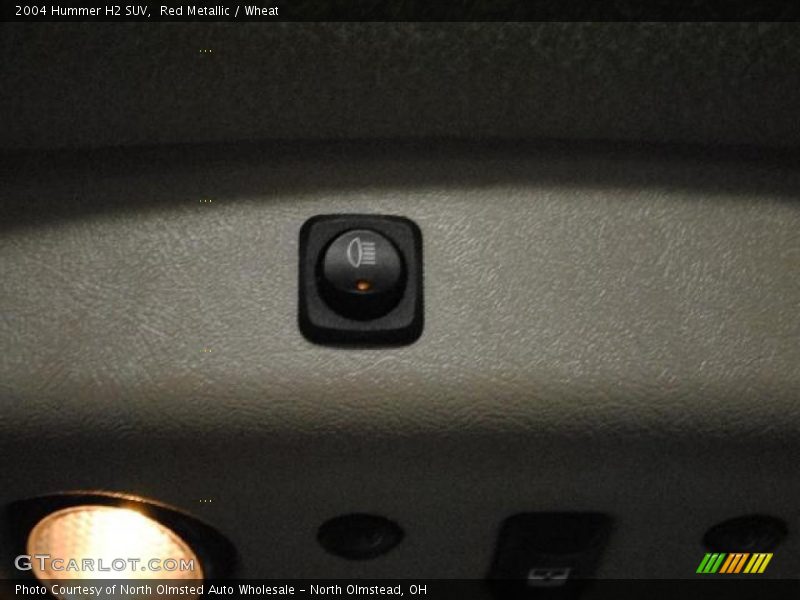 Red Metallic / Wheat 2004 Hummer H2 SUV