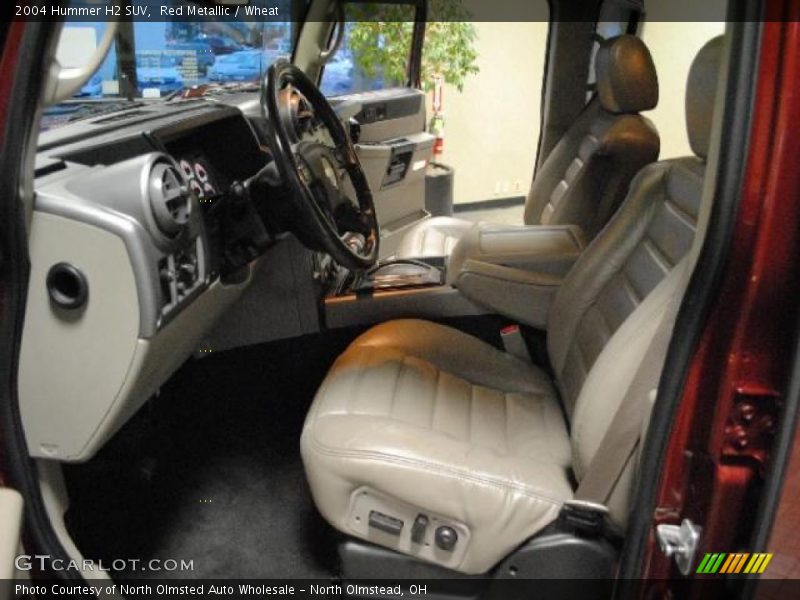 Red Metallic / Wheat 2004 Hummer H2 SUV