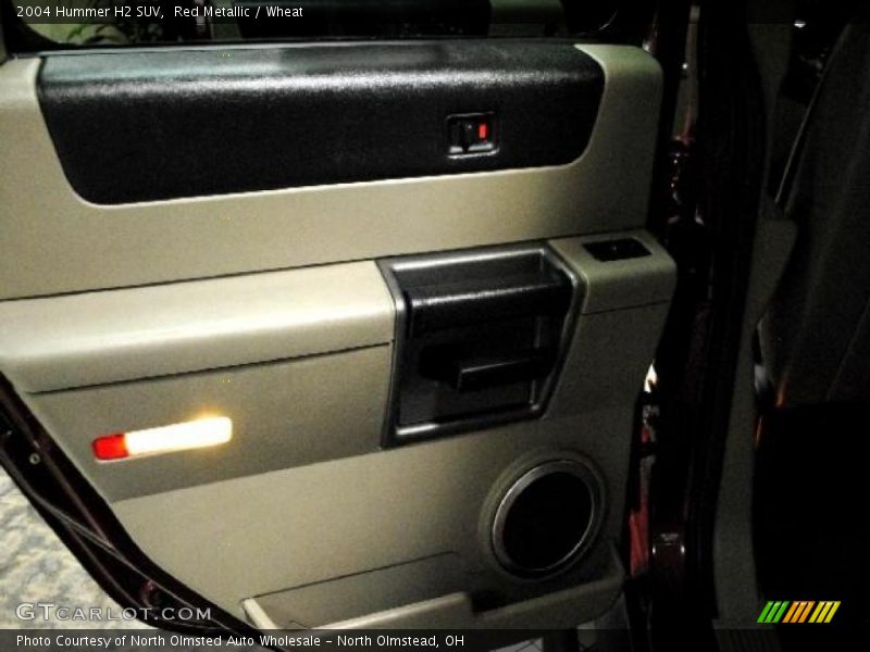 Red Metallic / Wheat 2004 Hummer H2 SUV