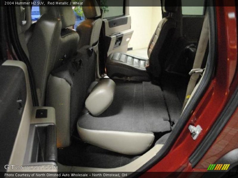 Red Metallic / Wheat 2004 Hummer H2 SUV