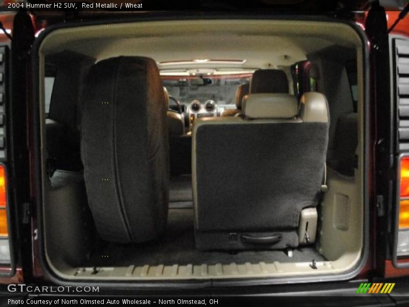 Red Metallic / Wheat 2004 Hummer H2 SUV