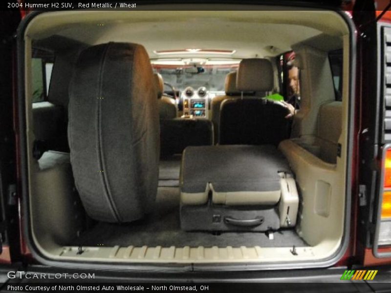 Red Metallic / Wheat 2004 Hummer H2 SUV