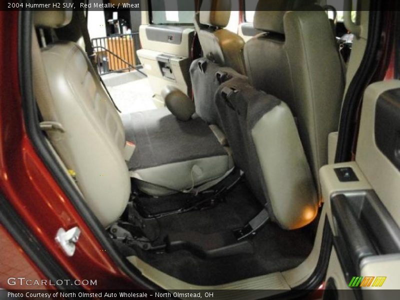 Red Metallic / Wheat 2004 Hummer H2 SUV