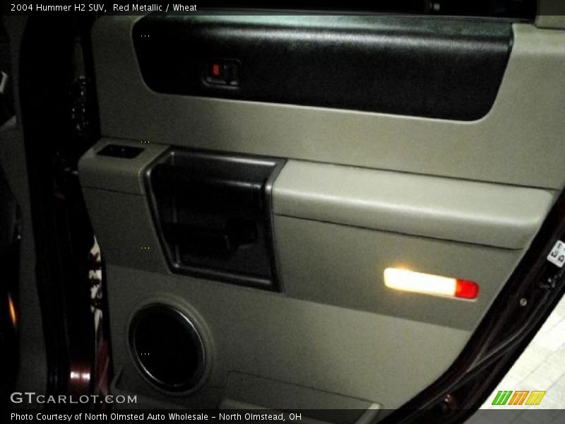 Red Metallic / Wheat 2004 Hummer H2 SUV
