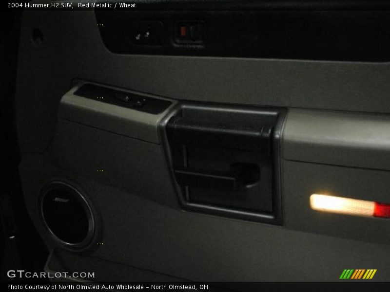 Red Metallic / Wheat 2004 Hummer H2 SUV