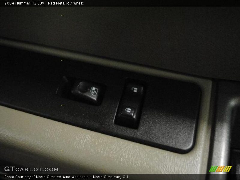 Red Metallic / Wheat 2004 Hummer H2 SUV