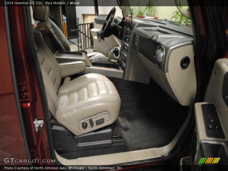 Red Metallic / Wheat 2004 Hummer H2 SUV