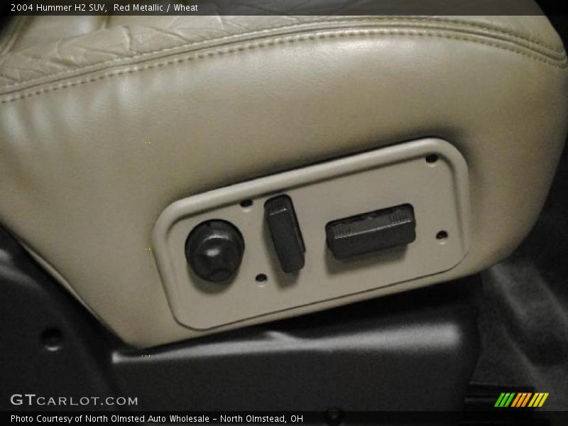 Red Metallic / Wheat 2004 Hummer H2 SUV