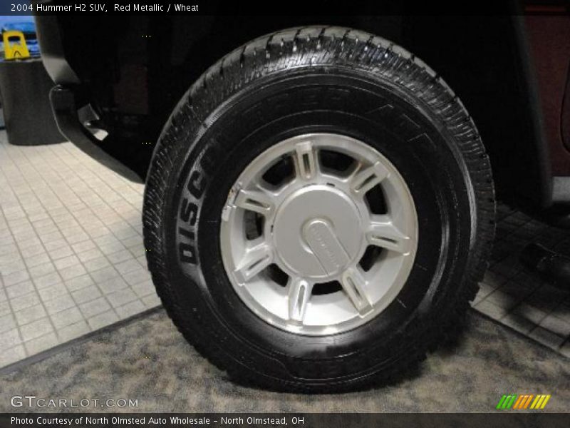 Red Metallic / Wheat 2004 Hummer H2 SUV