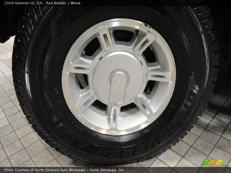 Red Metallic / Wheat 2004 Hummer H2 SUV