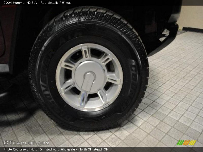 Red Metallic / Wheat 2004 Hummer H2 SUV