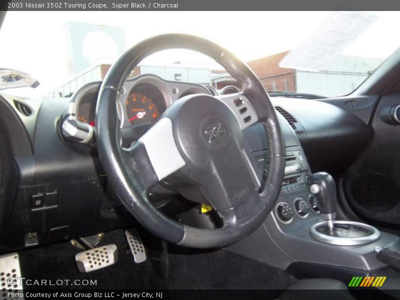Super Black / Charcoal 2003 Nissan 350Z Touring Coupe
