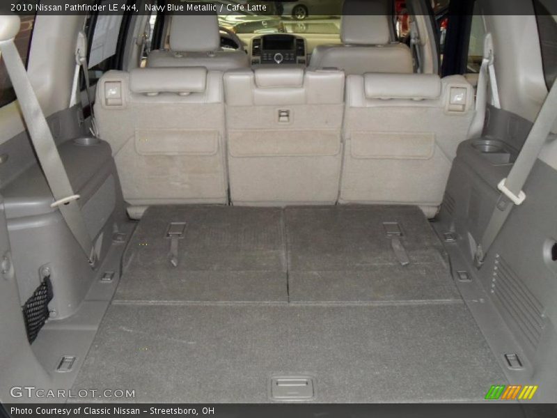 Navy Blue Metallic / Cafe Latte 2010 Nissan Pathfinder LE 4x4