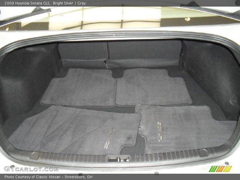 Bright Silver / Gray 2009 Hyundai Sonata GLS