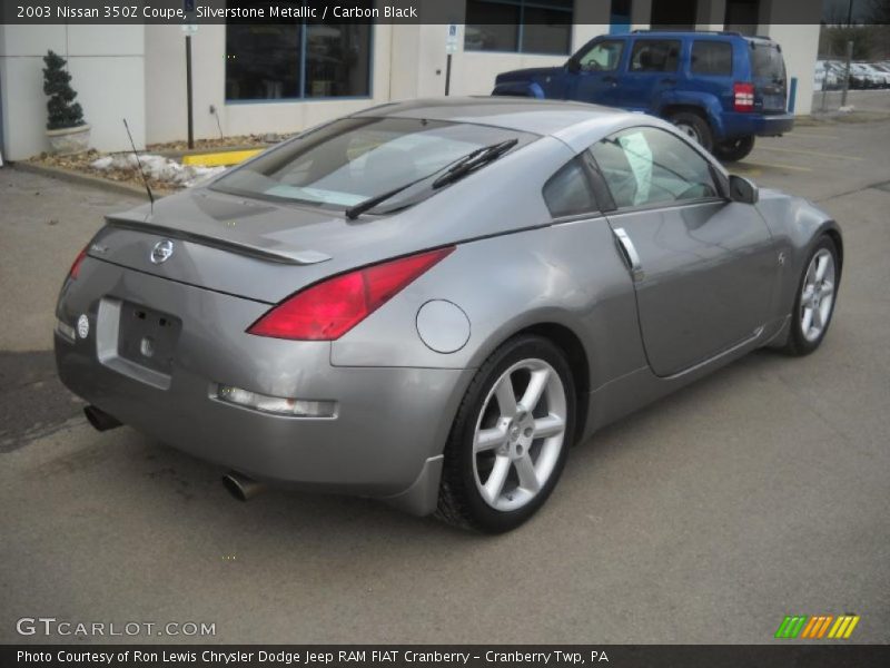 Silverstone Metallic / Carbon Black 2003 Nissan 350Z Coupe