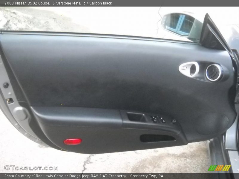 Silverstone Metallic / Carbon Black 2003 Nissan 350Z Coupe