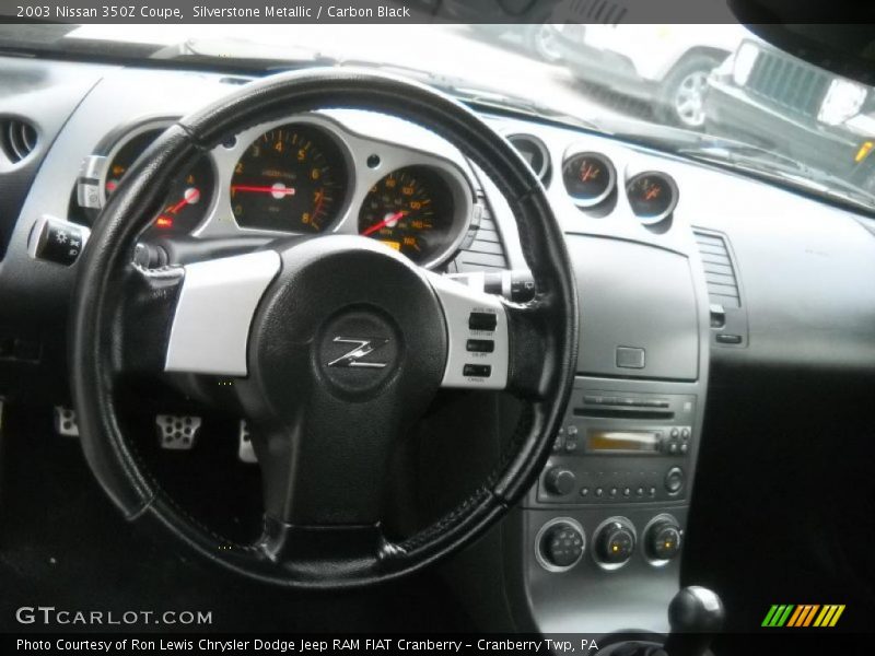 Silverstone Metallic / Carbon Black 2003 Nissan 350Z Coupe