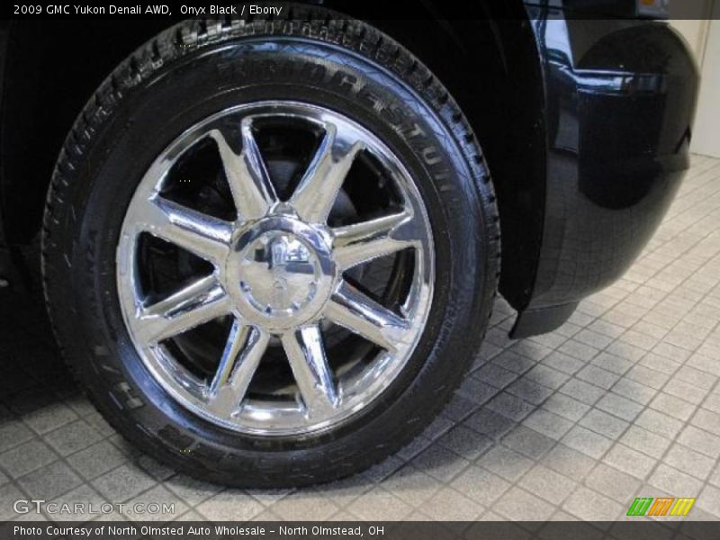 Onyx Black / Ebony 2009 GMC Yukon Denali AWD