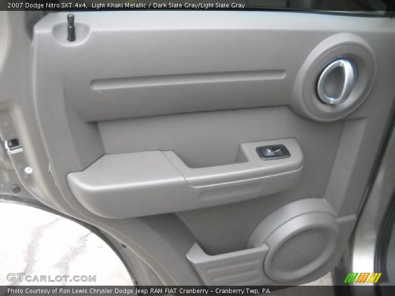Light Khaki Metallic / Dark Slate Gray/Light Slate Gray 2007 Dodge Nitro SXT 4x4