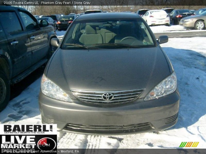 Phantom Gray Pearl / Stone Gray 2006 Toyota Camry LE