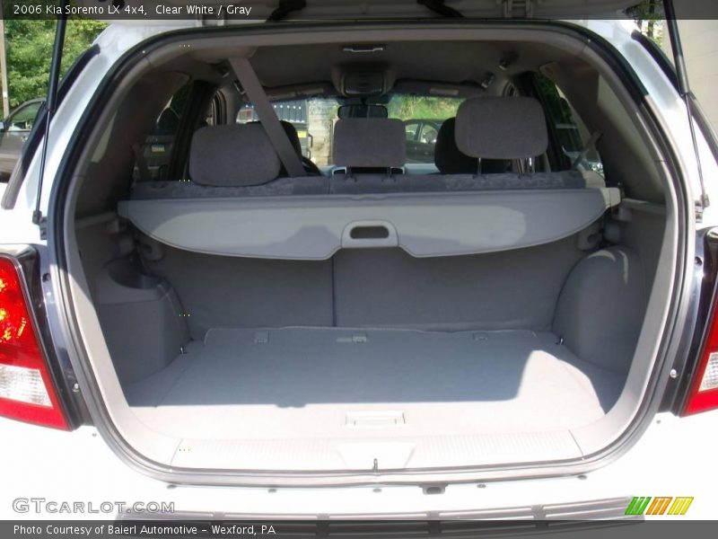 Clear White / Gray 2006 Kia Sorento LX 4x4