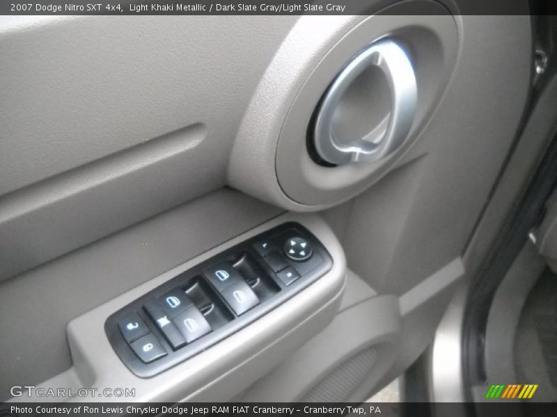 Light Khaki Metallic / Dark Slate Gray/Light Slate Gray 2007 Dodge Nitro SXT 4x4