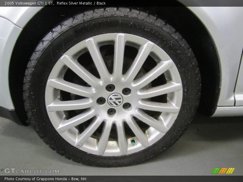 Reflex Silver Metallic / Black 2005 Volkswagen GTI 1.8T