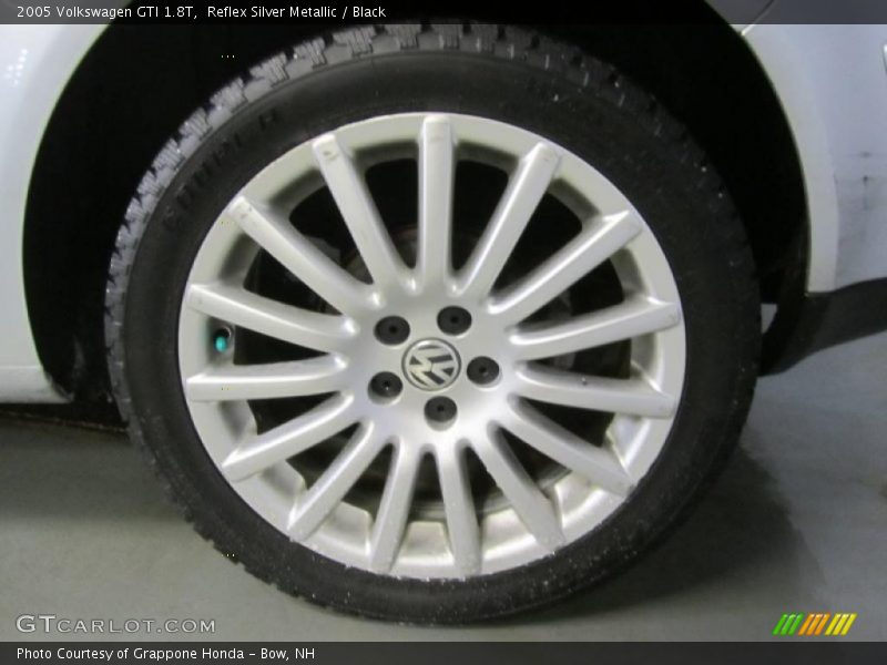 Reflex Silver Metallic / Black 2005 Volkswagen GTI 1.8T